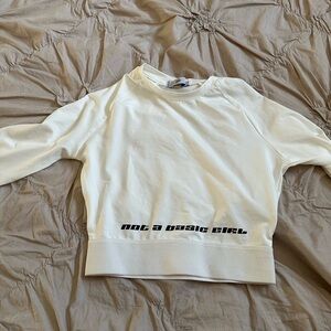 Adika Cream Long Sleeve Top